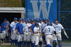 Baseball vs Babson  Wheaton College Baseball vs Babson College. - Photo By: KEITH NORDSTROM : Wheaton, baseball